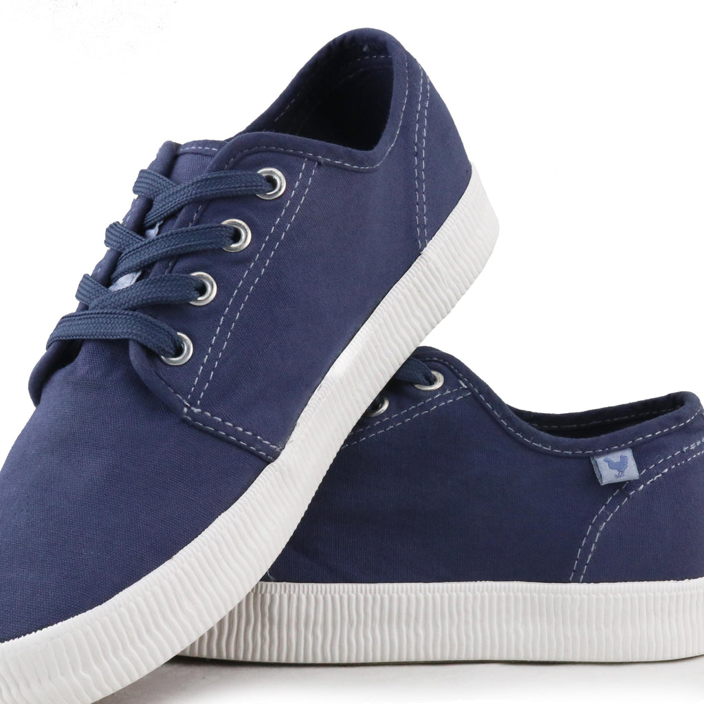 Zapatilla azul con cordón LEO de Walk in Pitas - LEO-7-6.jpg