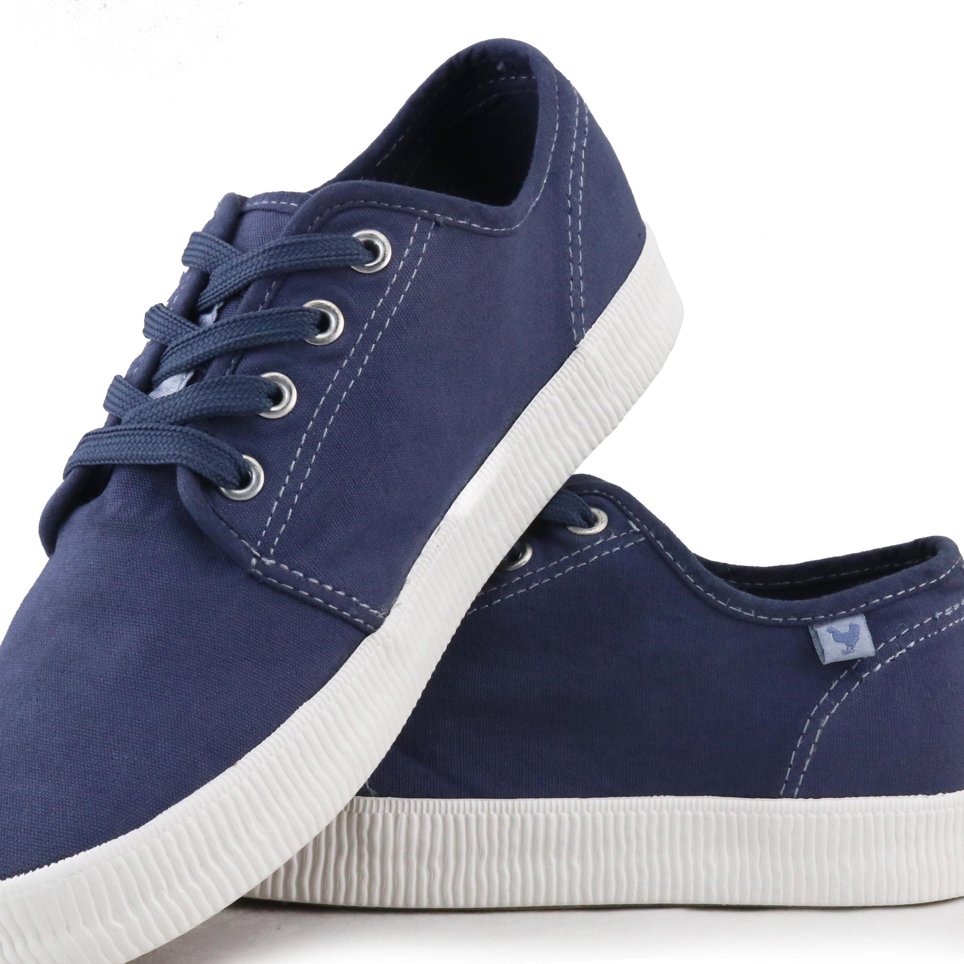 Zapatilla azul con cordón LEO de Walk in Pitas - LEO-7-6.jpg