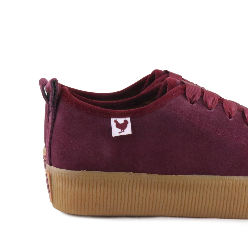 Zapatilla ante burdeos con cordón YOKO Walk in Pitas - YOKO-70-5.jpg