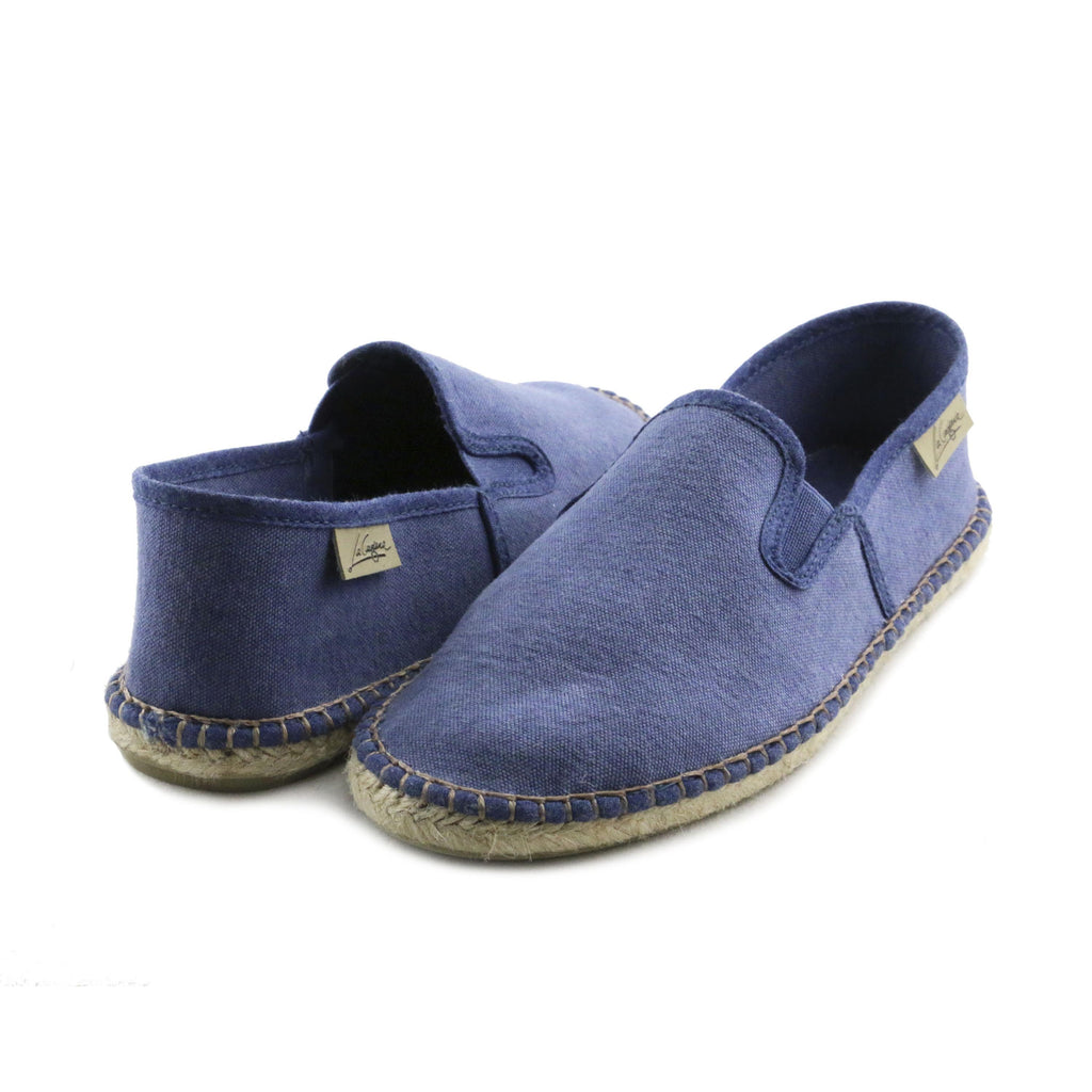 Alpargata plana cerrada azul con elástico 16066 La Cadena - 16066-7-2.jpg