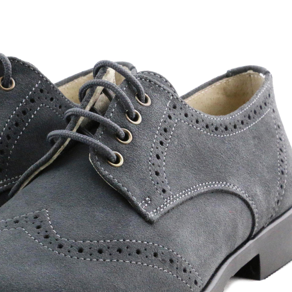 Blucher picado elegante ante gris con cordón 267-01 Jeromín - 267-01-121-5.jpg