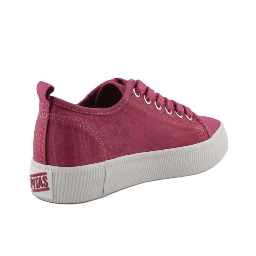 Zapatilla frambuesa con cordón 11UNO Walk in Pitas - 11UNO-107-3.jpg