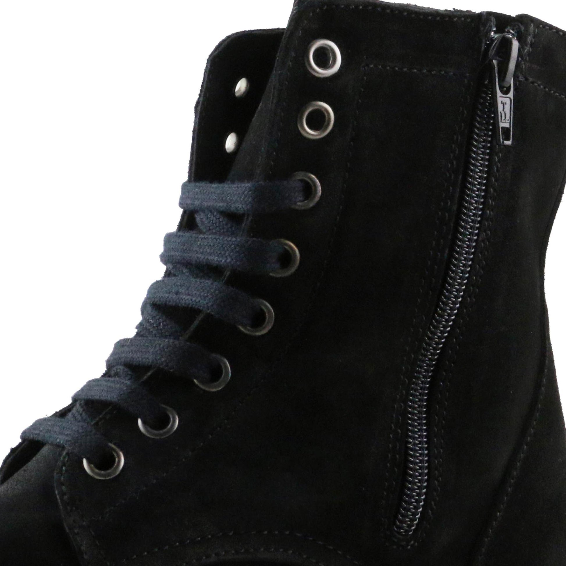 Bota ante negro con cordón y cremallera 1854 Vulladi - 1854-31-5.jpg