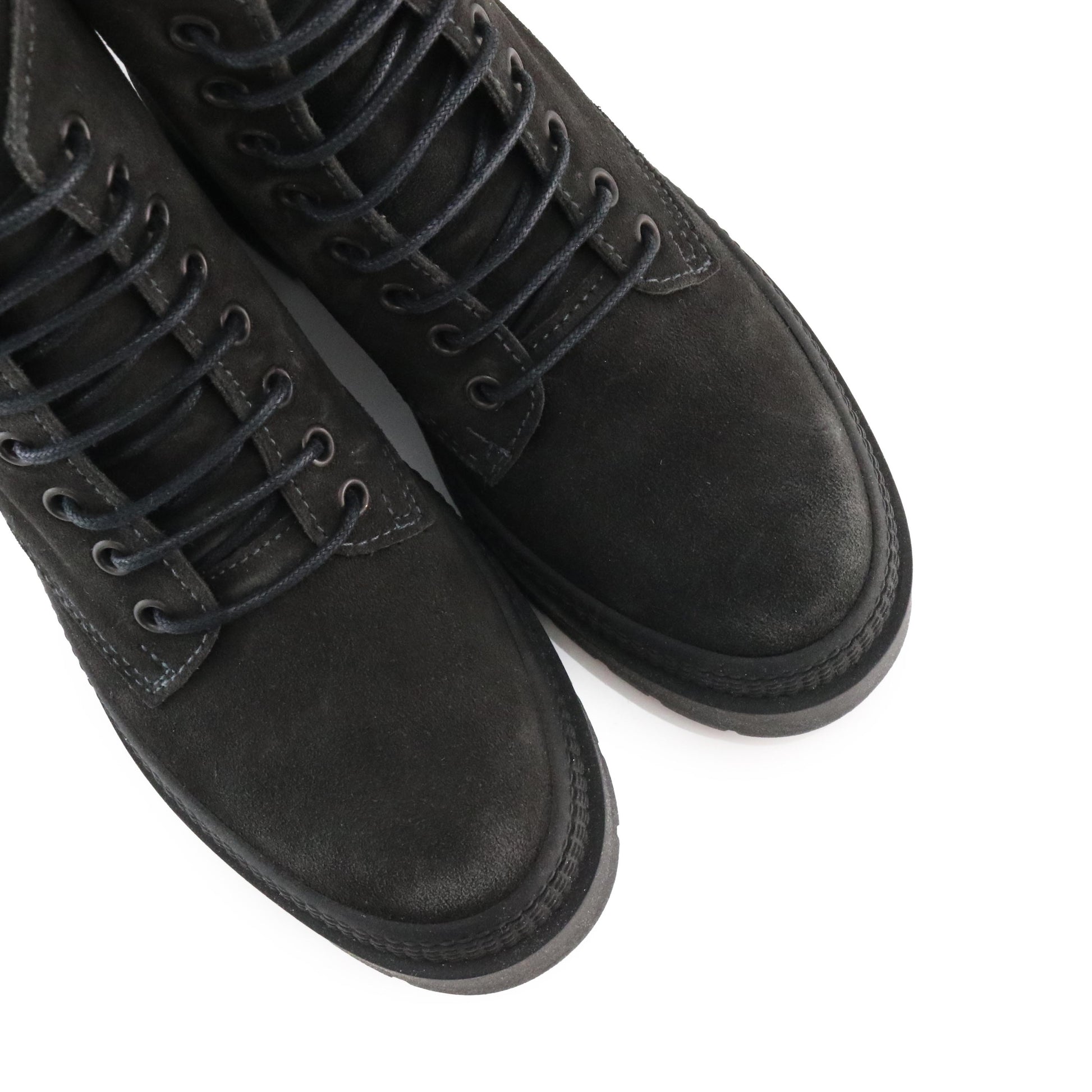 Bota con tacón antracita con cordón 1110103 de Victoria - 1110103-160-6.jpg