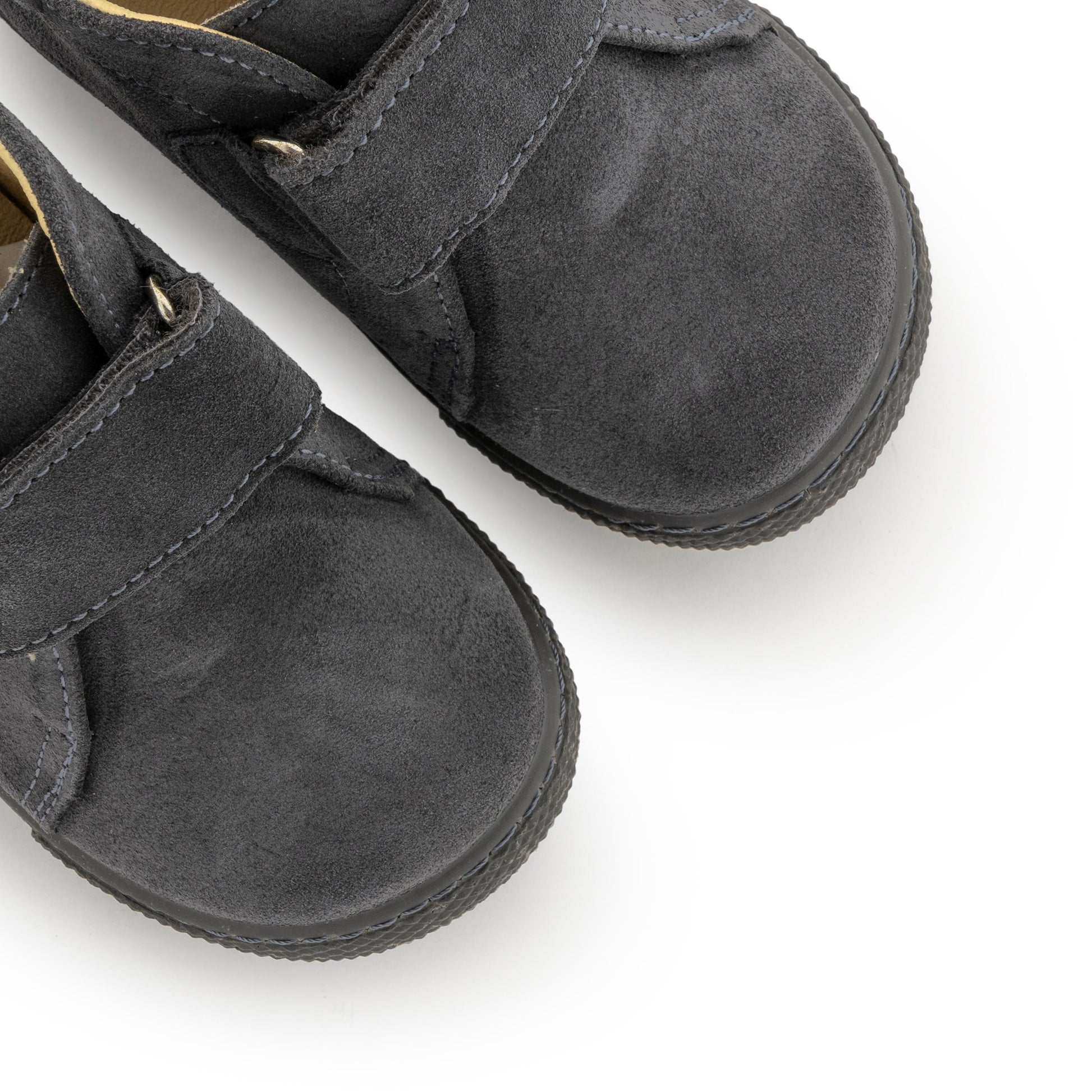 Bota barefoot ante gris con velcro 6190 de Vulladi - 6190-121-6.jpg