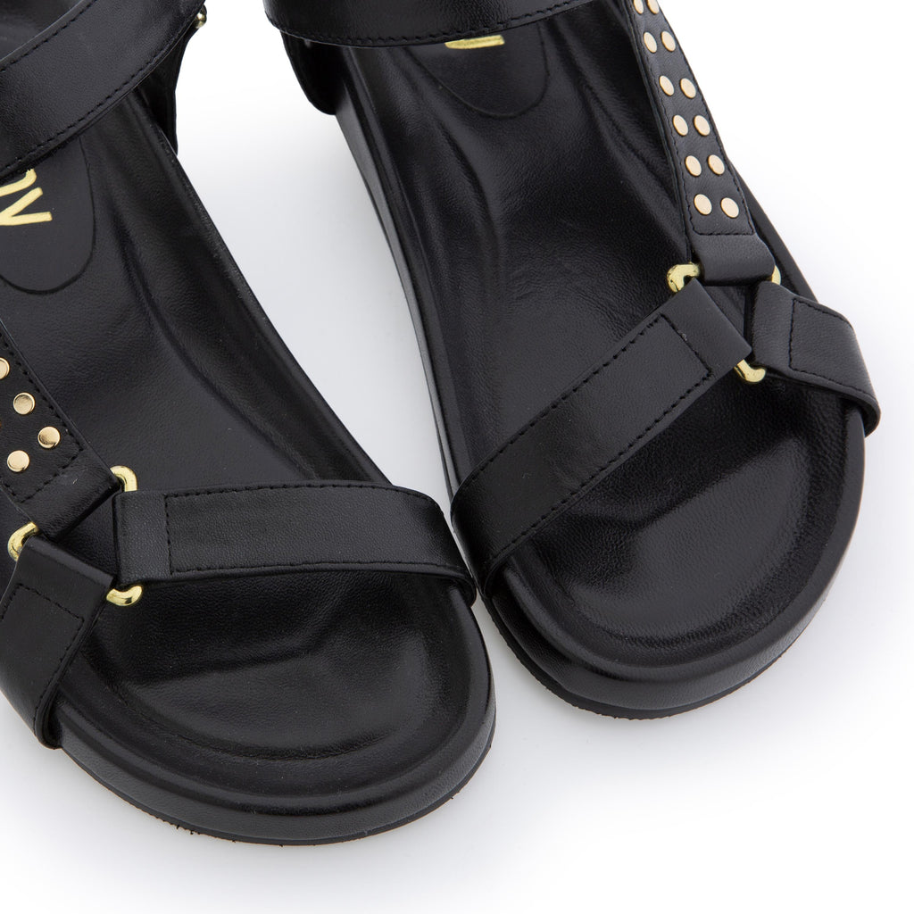 Sandalia plana negro con velcro DASHA de 220V - DASHA-20-6.jpg