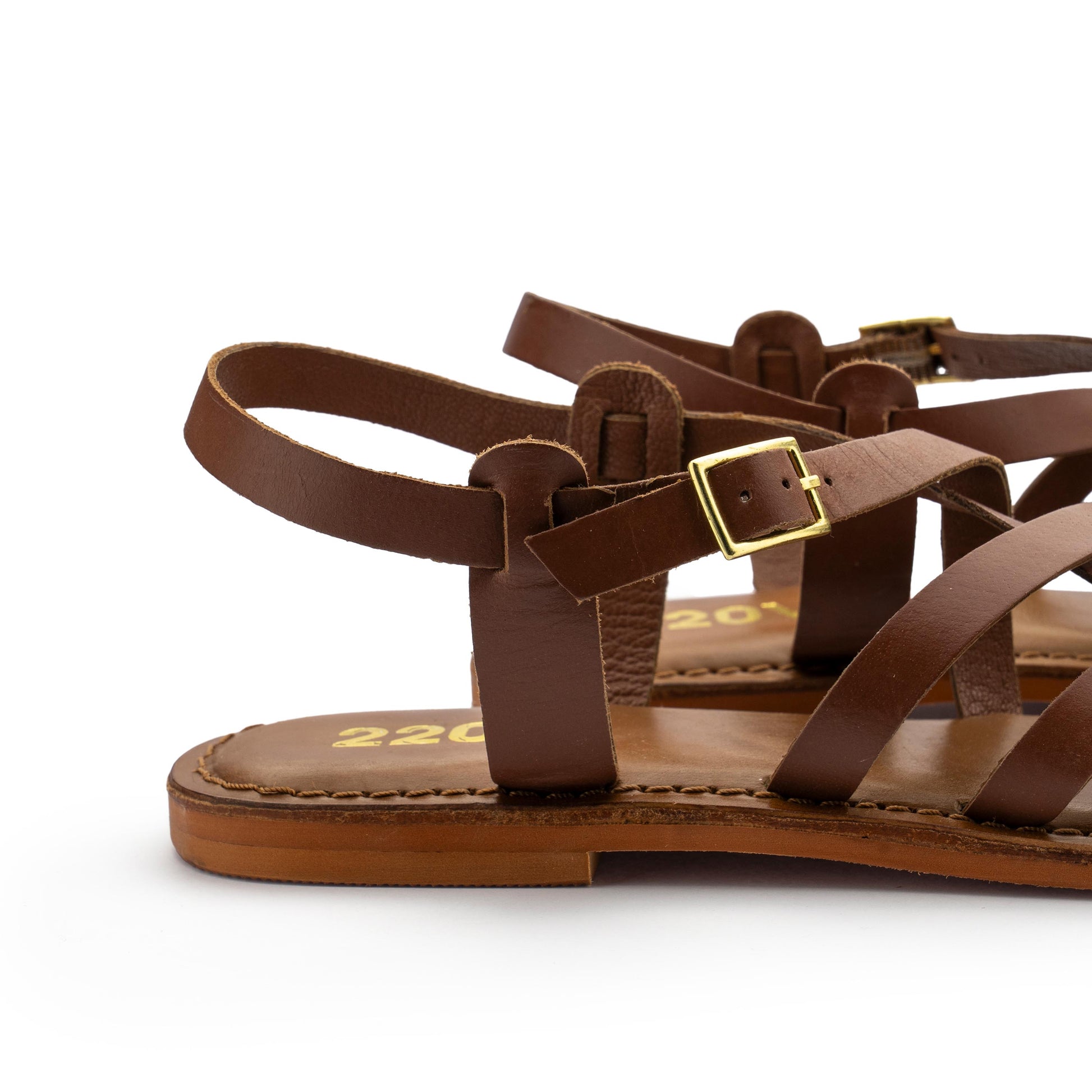 Sandalia plana cuero con hebilla KALISTA de 220V - KALISTA-19-5.jpg