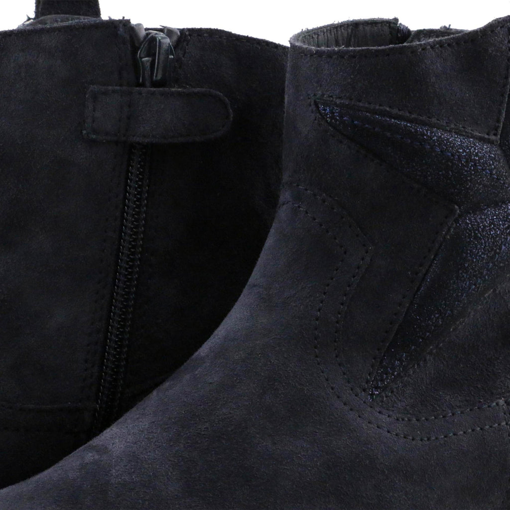 Botín serraje azul con cremallera GORUM de Unisa - GORUM-27-6.jpg