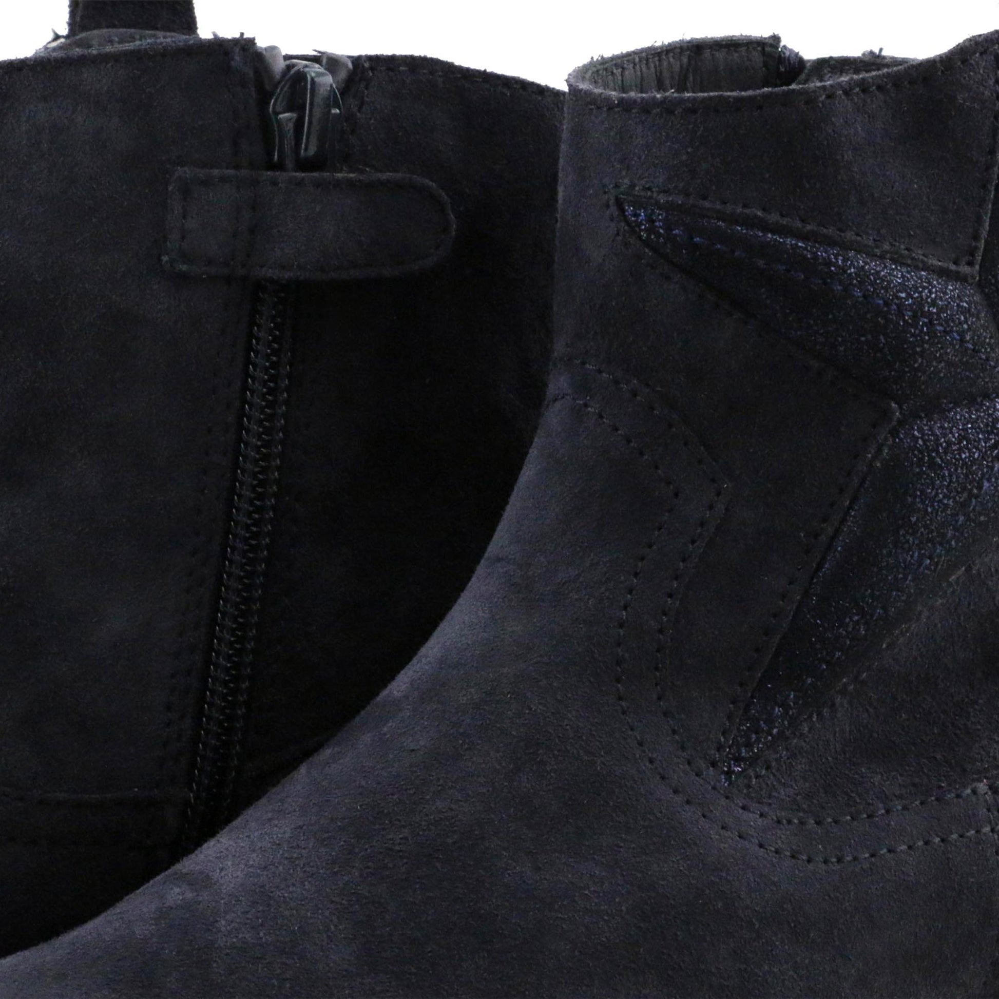 Botín serraje azul con cremallera GORUM de Unisa - GORUM-27-6.jpg