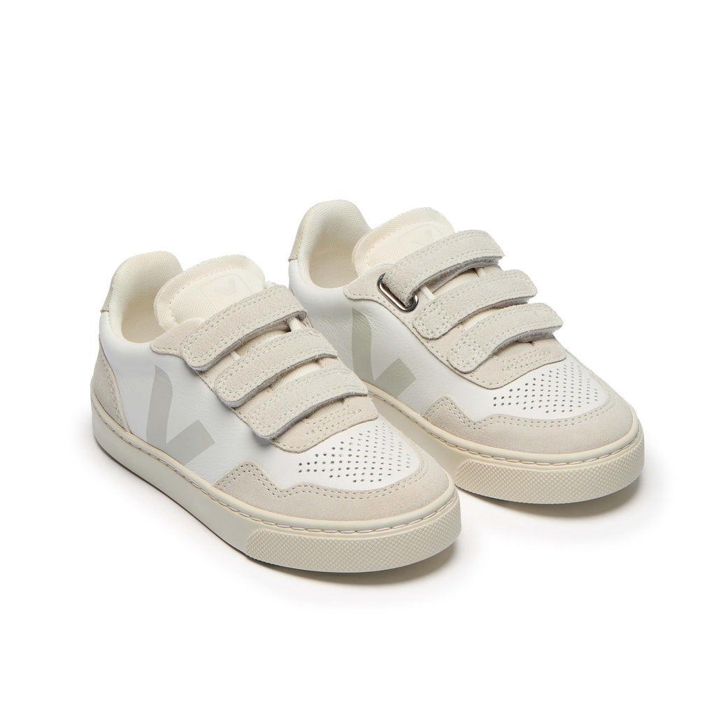 Deportiva natural con velcro V90VEL de Veja - V90VEL-418-3.jpg