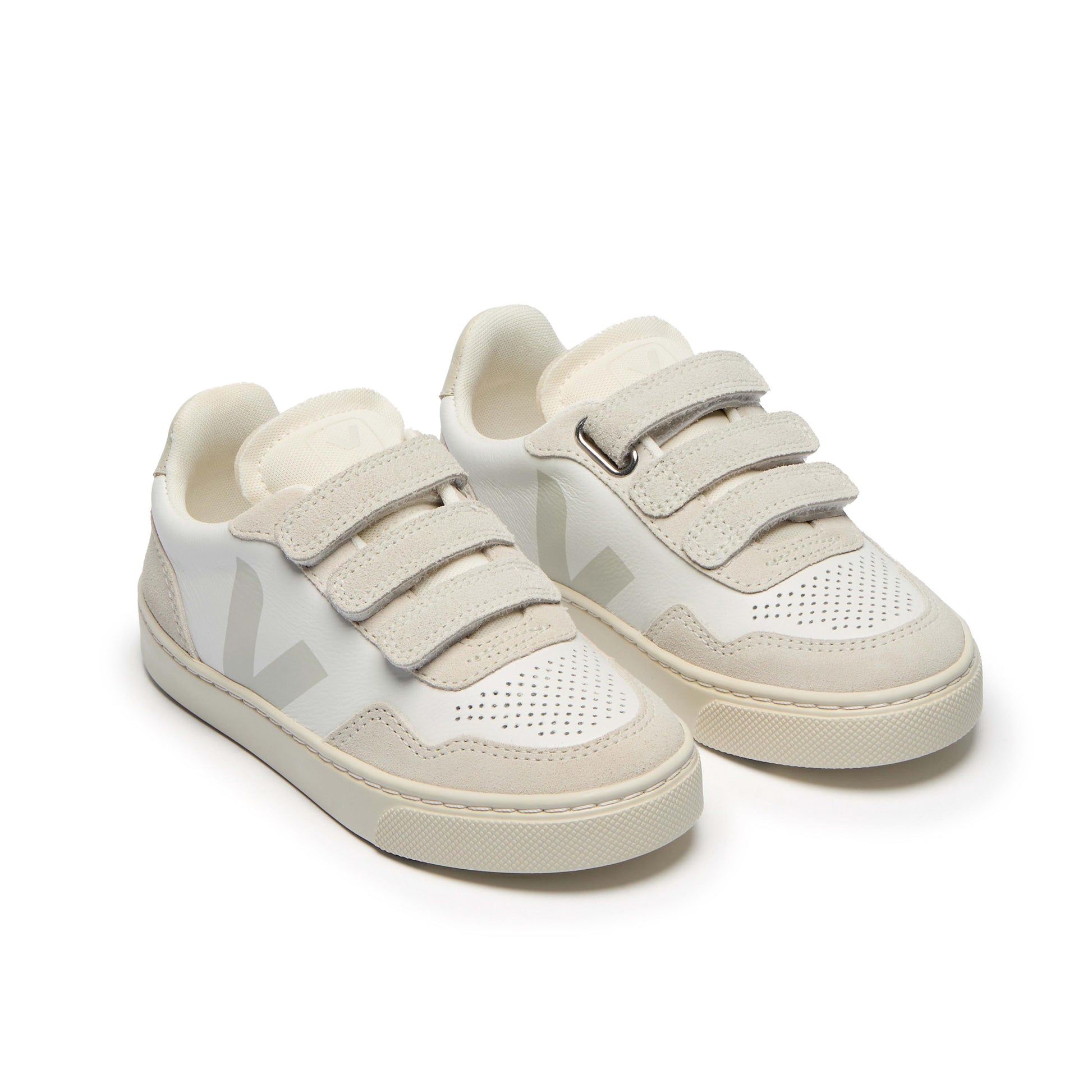 Deportiva natural con velcro V90VEL de Veja - V90VEL-418-3.jpg