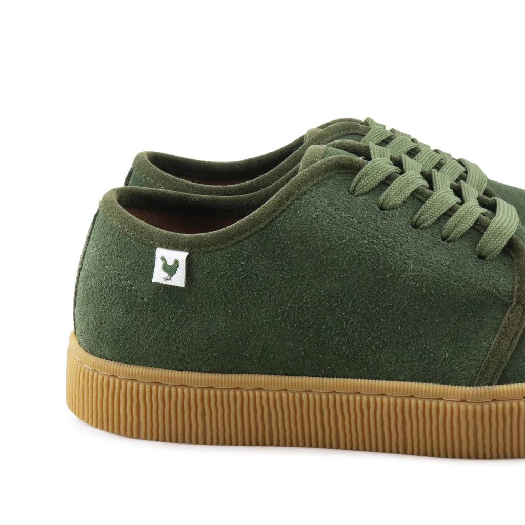 Zapatilla ante verde con cordón FUJI Walk in Pitas - FUJI-159CARAMELO-5.jpg