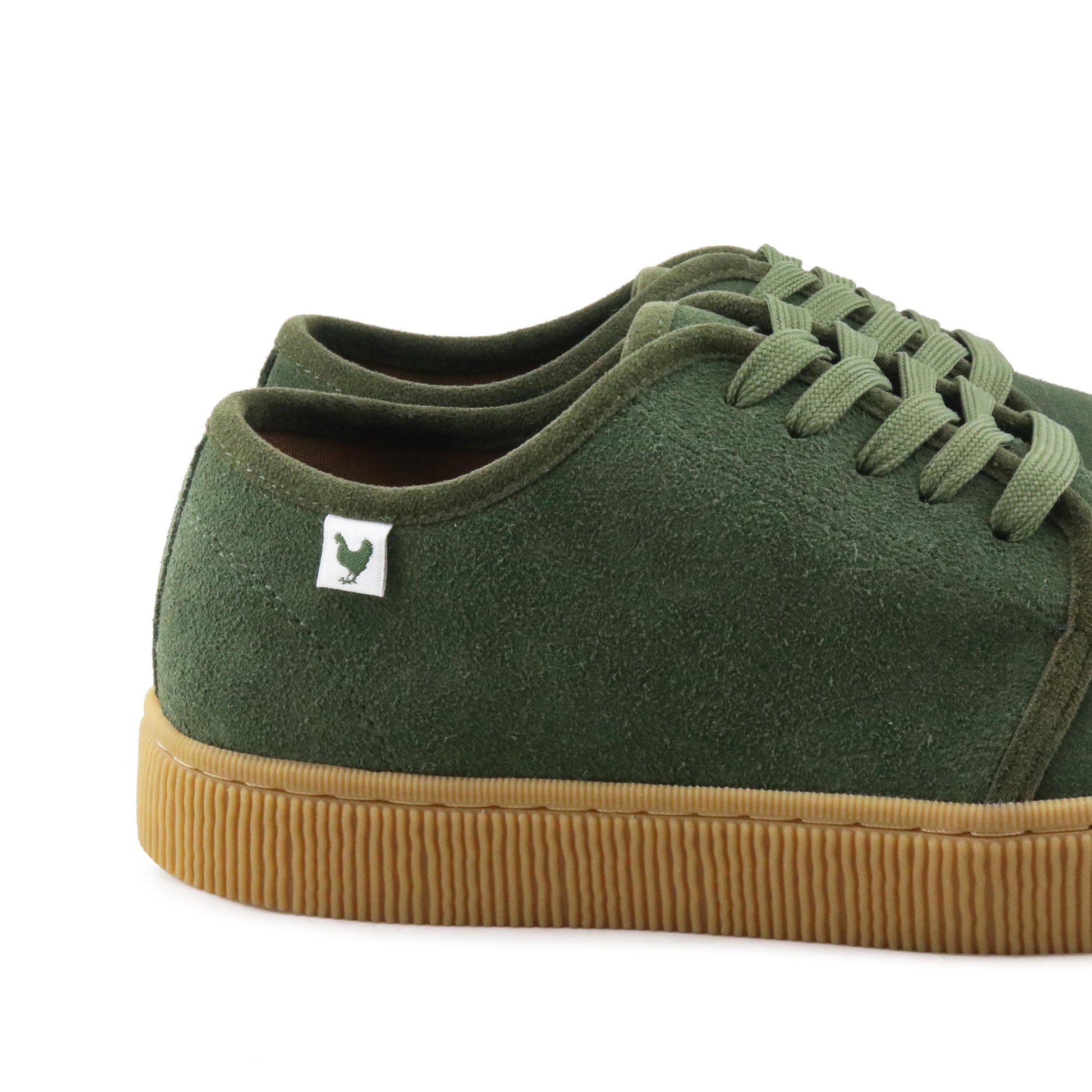 Zapatilla ante verde con cordón FUJI Walk in Pitas - FUJI-159CARAMELO-5.jpg