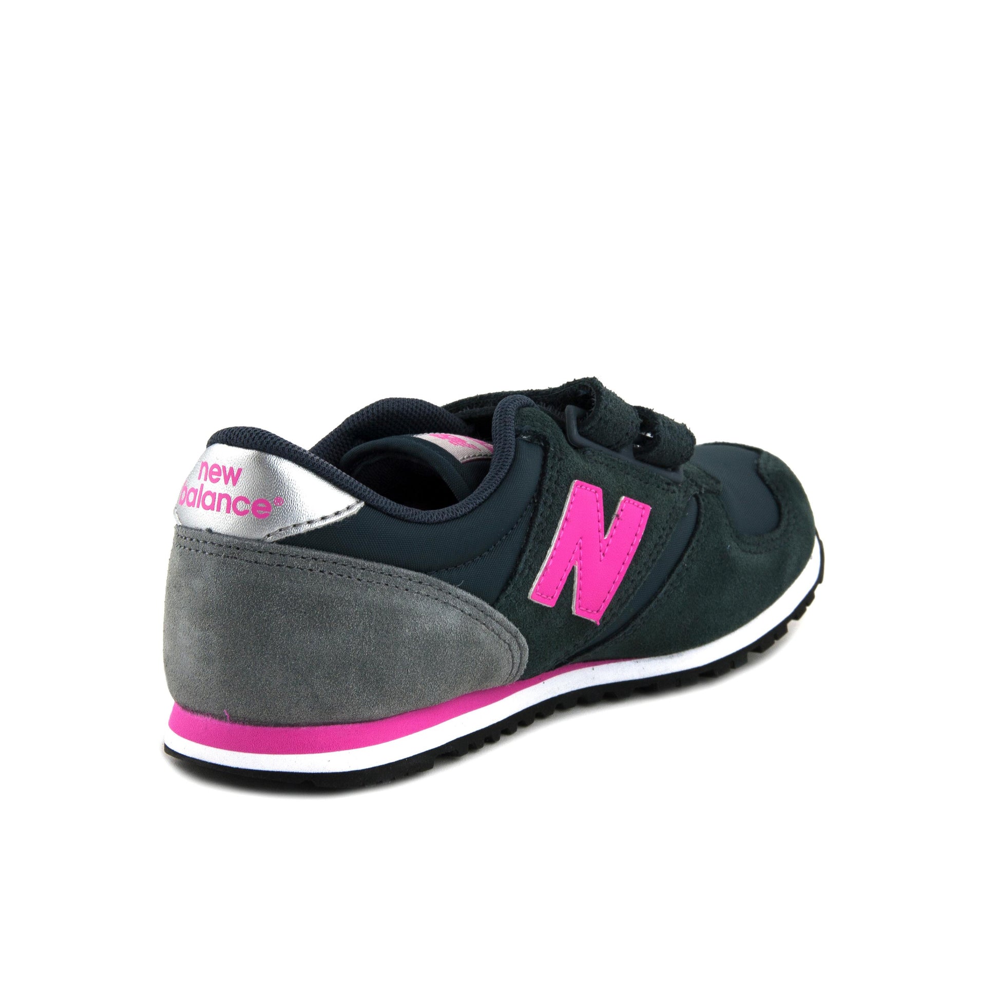 Deportiva gris oscuro con velcro KE420GKY New Balance - KE420GKY-111NFUCSIA-3.jpg