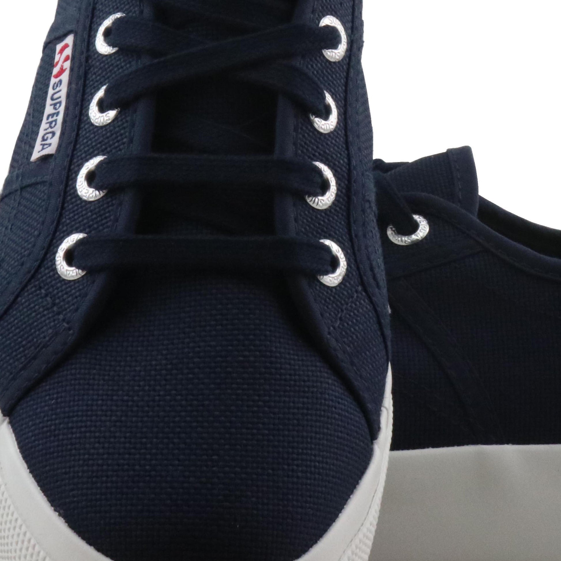 Zapatilla casual azul con cordón 2730COTU de Superga - 2730COTU-7-5.jpg