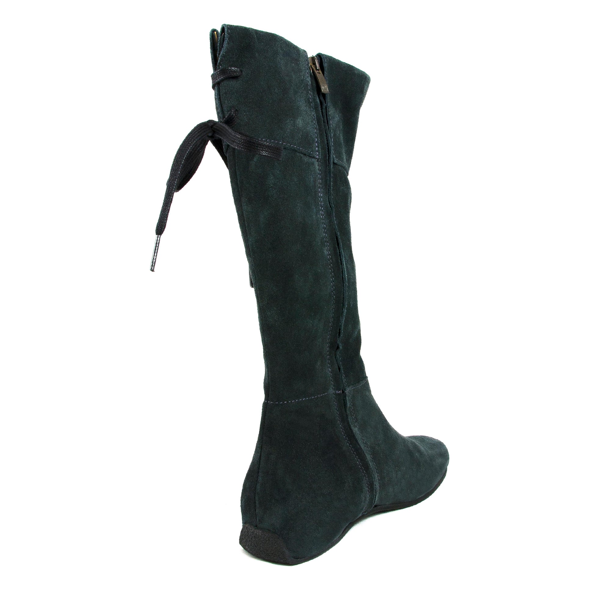 Bota serraje gris con cremallera BANDIDA de Jeromín - BANDIDA-121-3.jpg