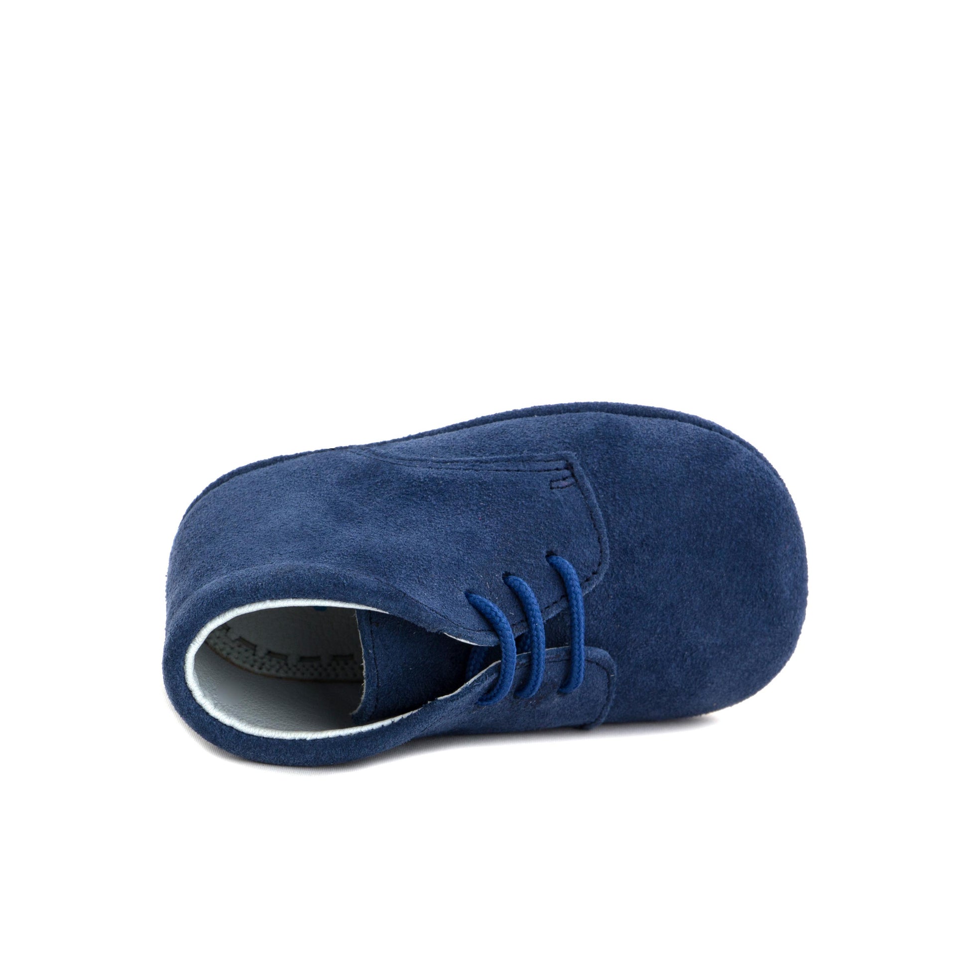 Bota serraje azulón con cordón SP116 de Jeromín - SP116-83-6.jpg