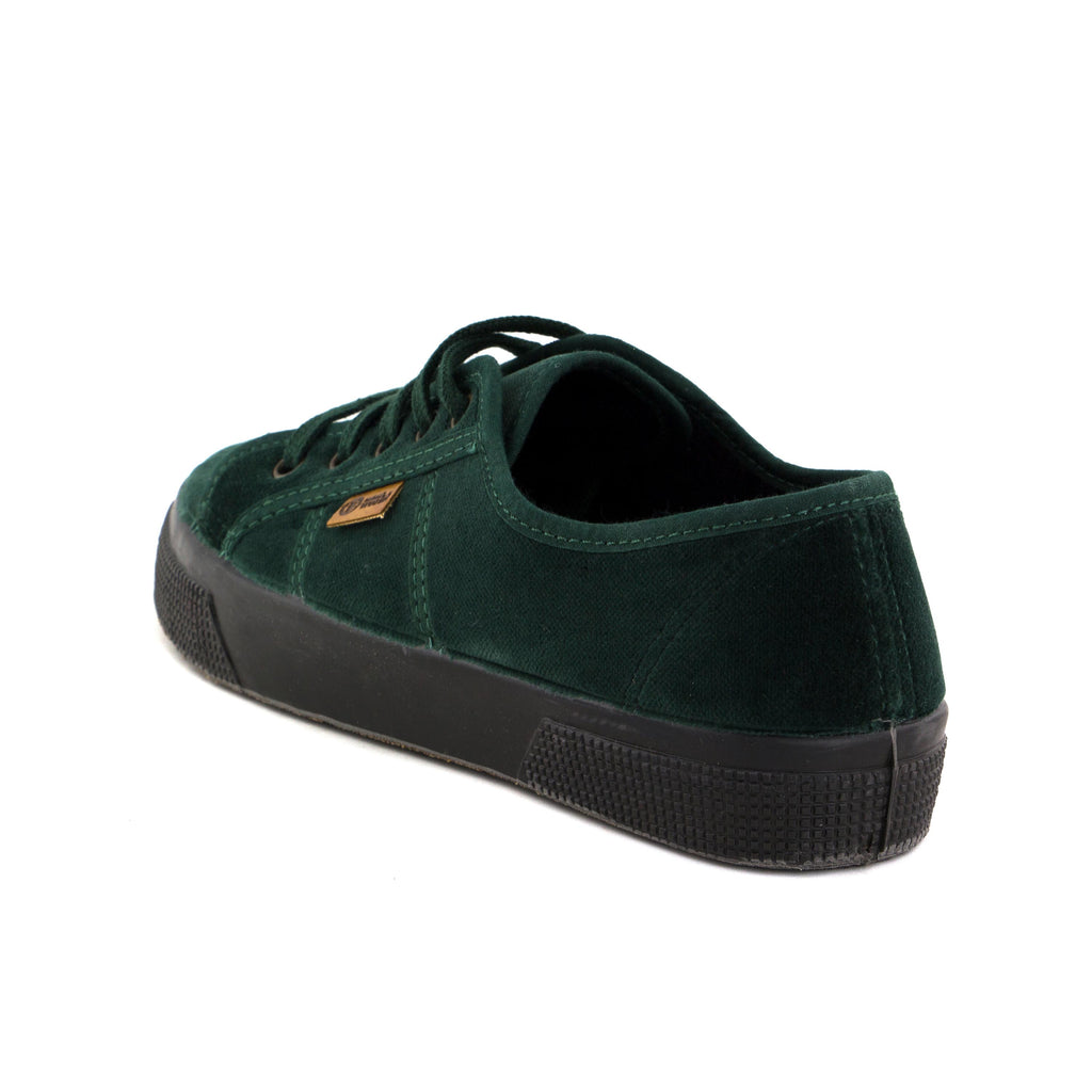 Zapatilla verde botella con cordón 2923 Natural World - 2923-14-4.jpg