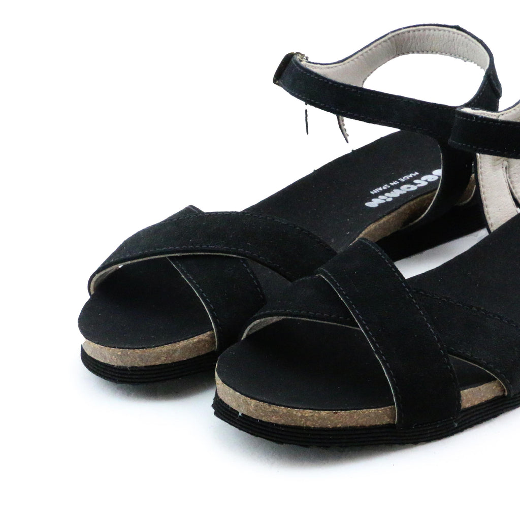 Sandalia plana ante negro con hebilla ZINCRU Jeromín - ZINCRU-31-5.jpg