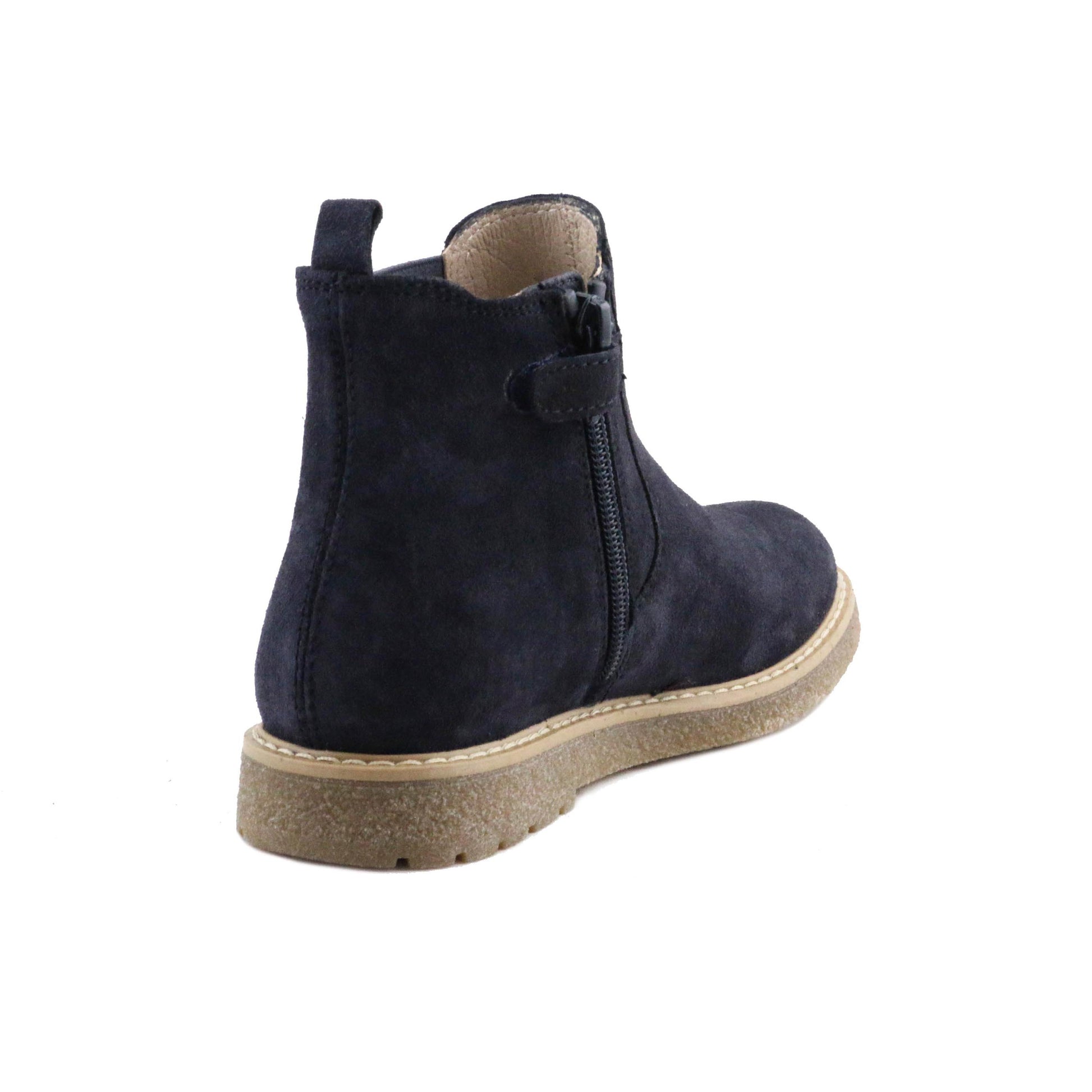 Botín ante azul con cremallera y elástico NULLIS Unisa - NULLIS-27-3.jpg