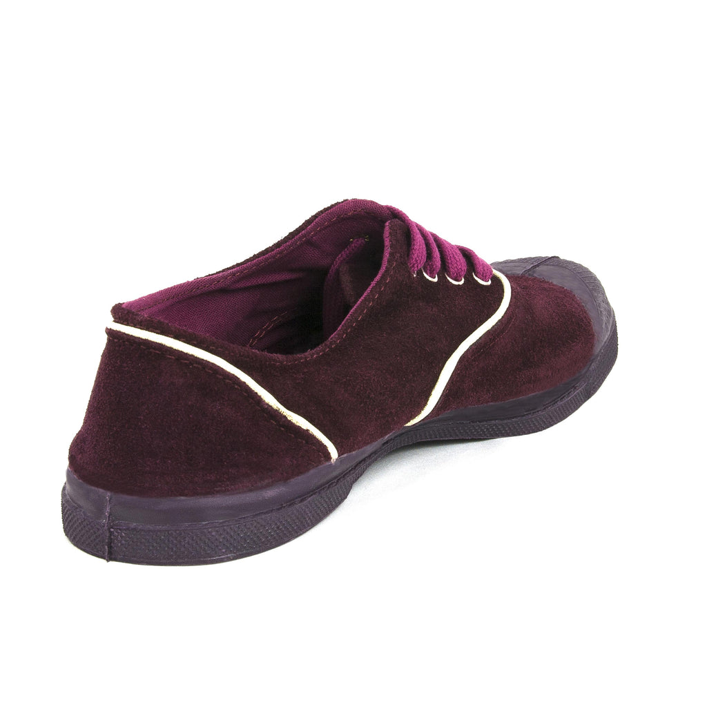 Zapatilla ante burdeos con cordón 15004ANTE Bensimon - 15004ANTE-70-3.jpg