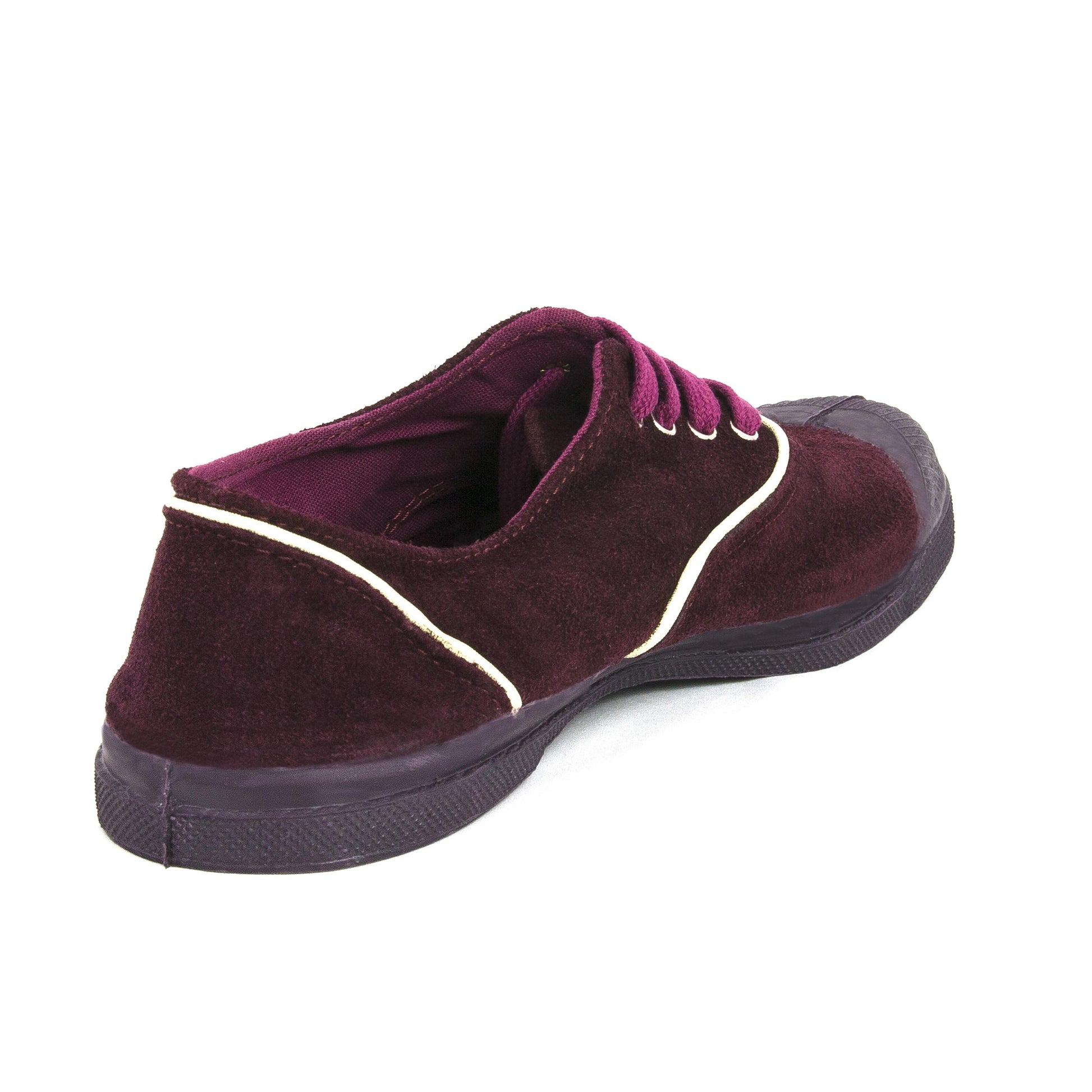 Zapatilla ante burdeos con cordón 15004ANTE Bensimon - 15004ANTE-70-3.jpg