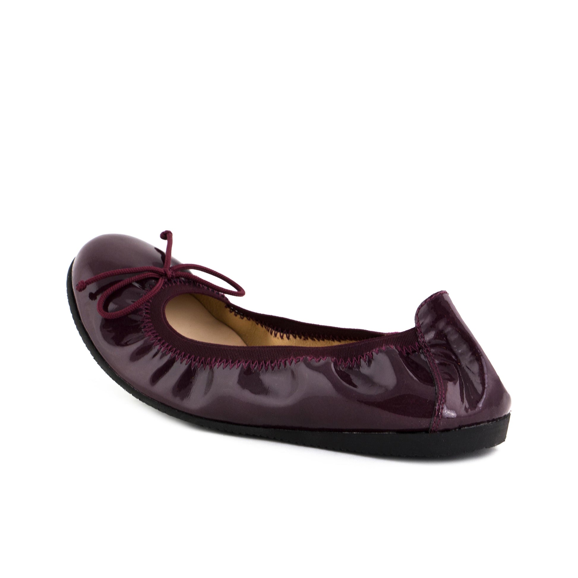 Bailarina charol granata con lazo ROLL-CH de Jeromín - ROLL-CH-156-4.jpg