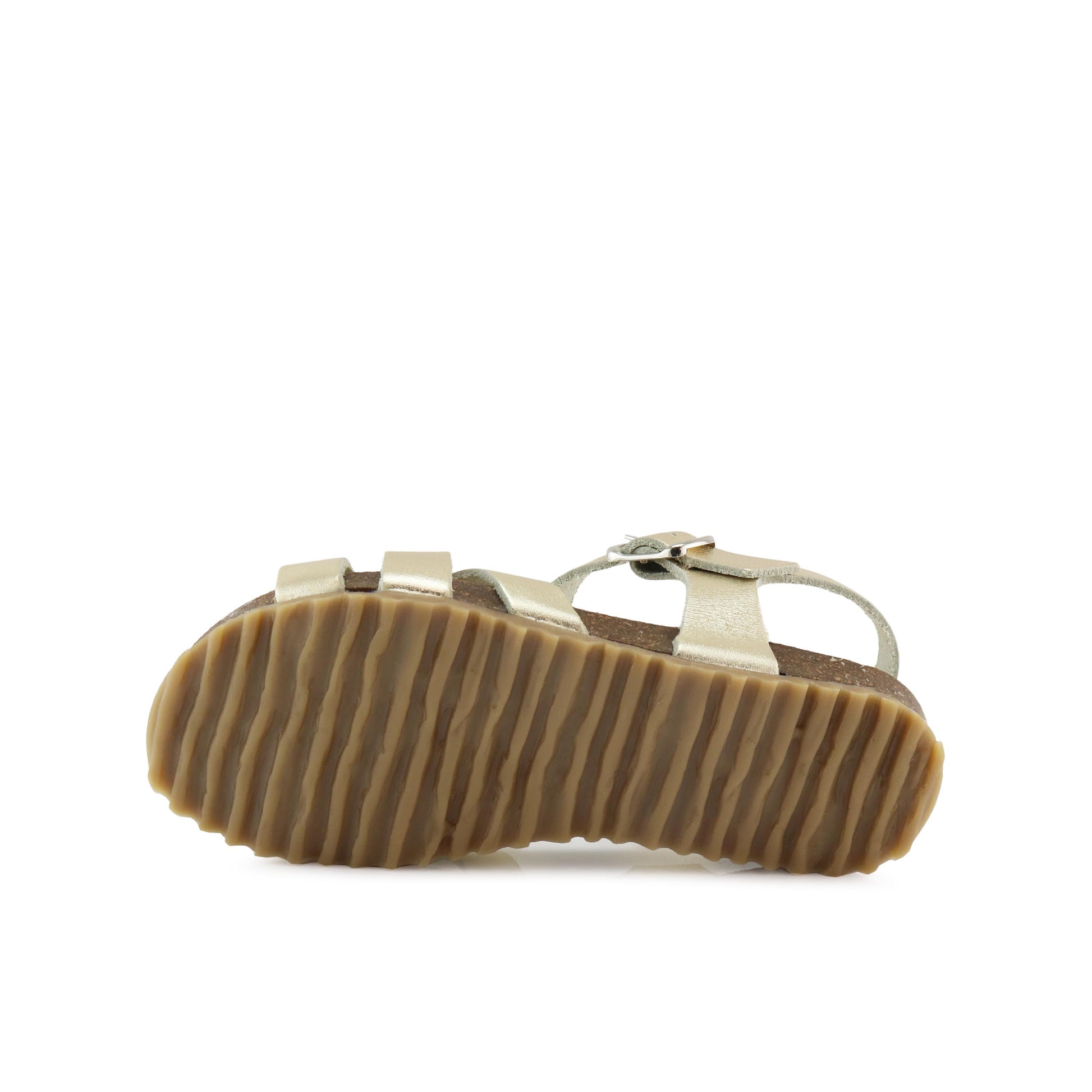 Sandalia plana dorado con hebilla 11506 de Pepa & Cris - 11506-48-4.jpg