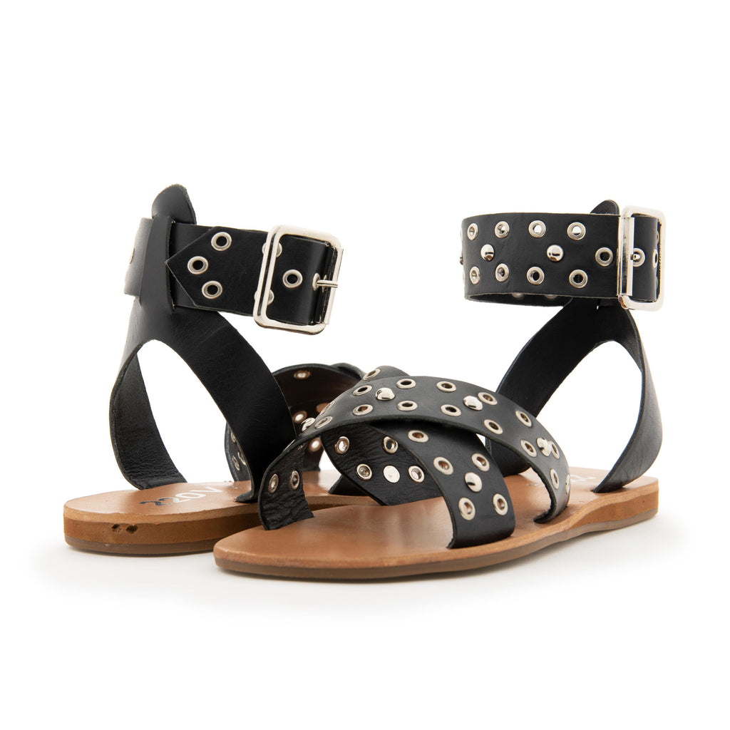 Sandalia plana negro con hebilla RYM de 220V - RYM-20-2.jpg