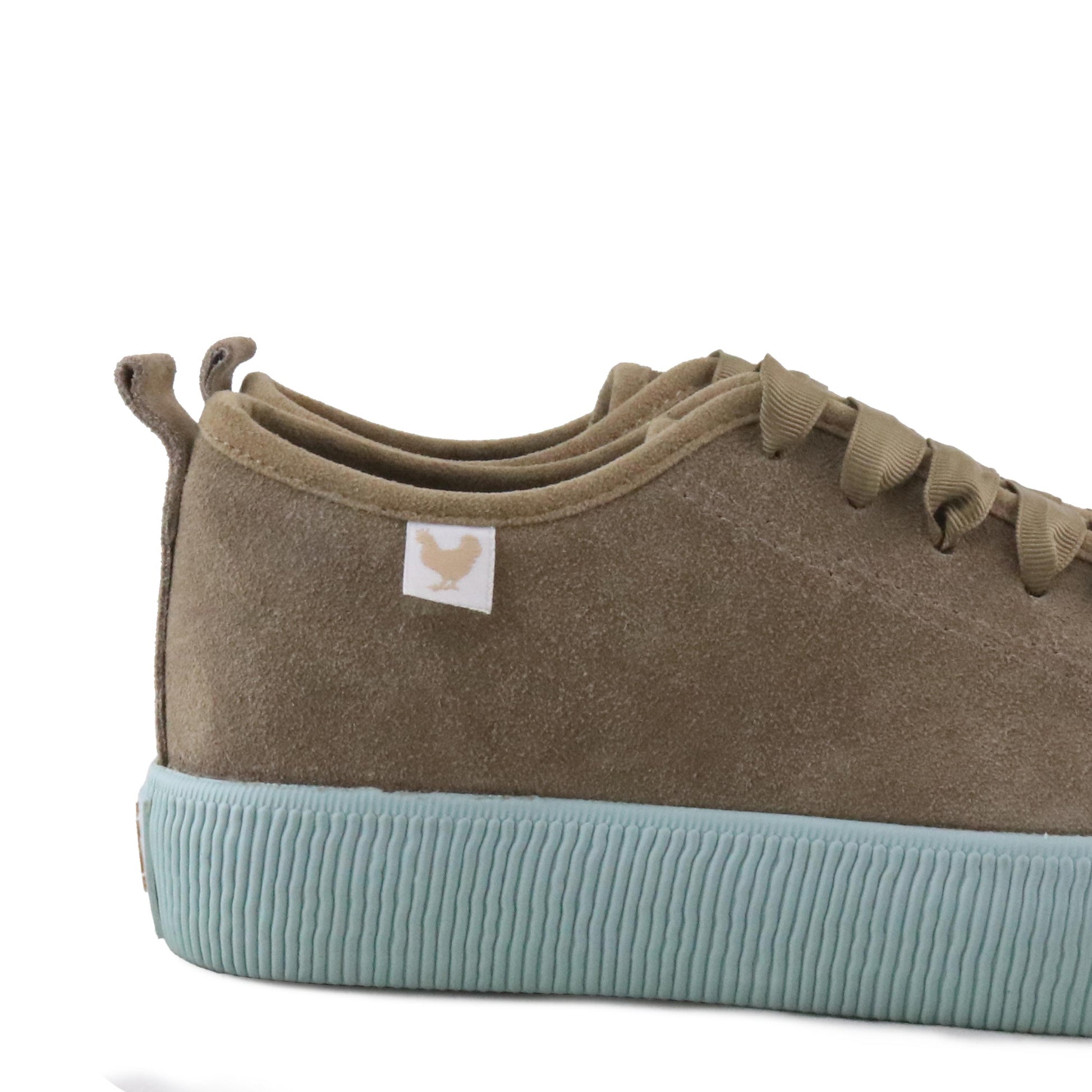 Zapatilla taupe con cordón 180 de Walk in Pitas - 180-115VERDE-5.jpg