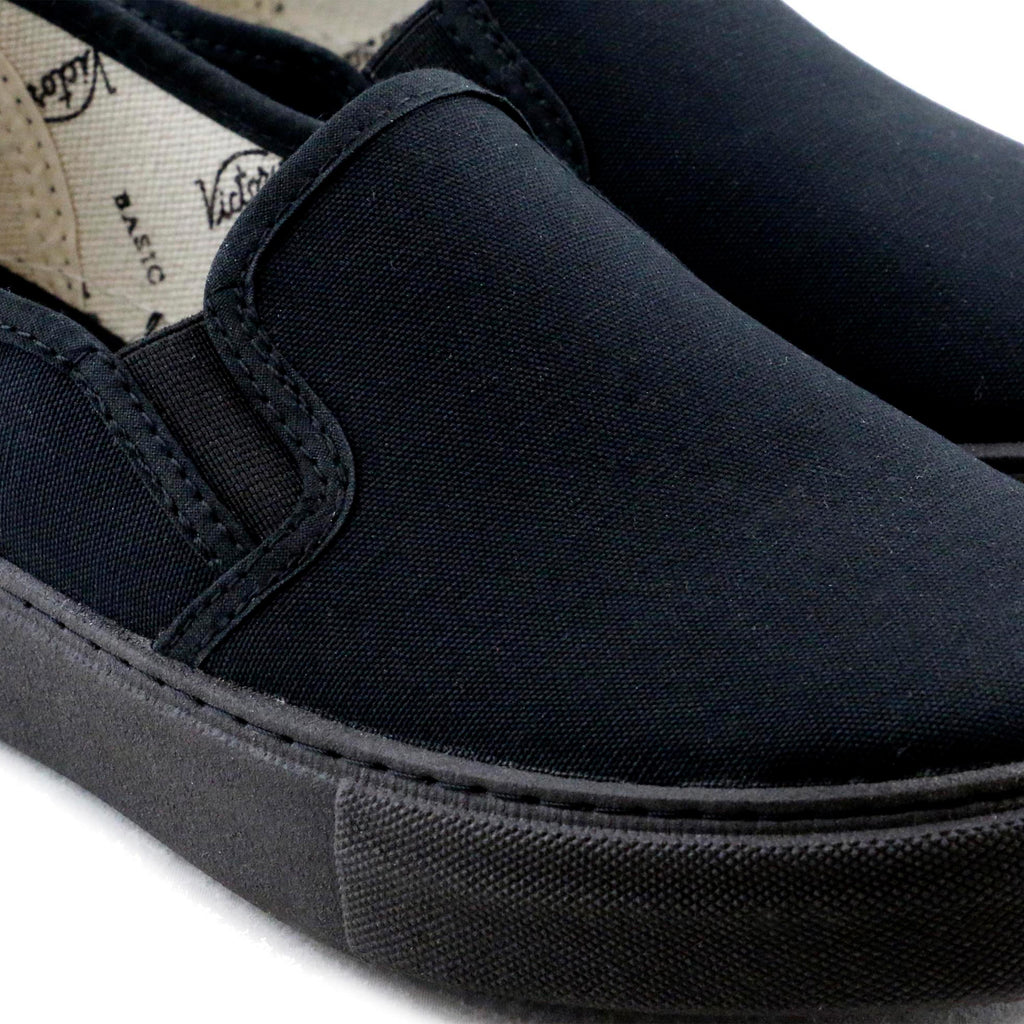 Zapatilla negro con elástico 25015 de Victoria - 25015-20-5.jpg