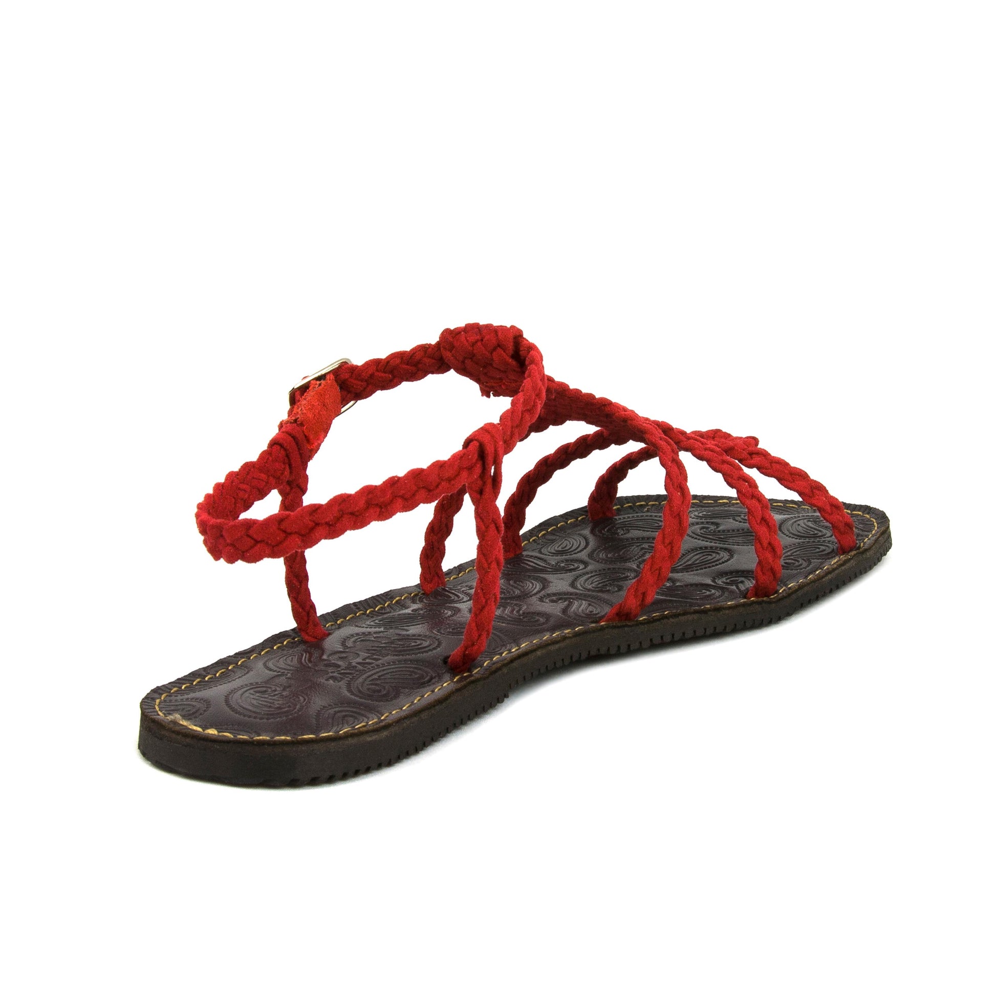 Sandalia plana ante rojo con hebilla TIRASTREN Jeromín - TIRASTREN-79-3.jpg