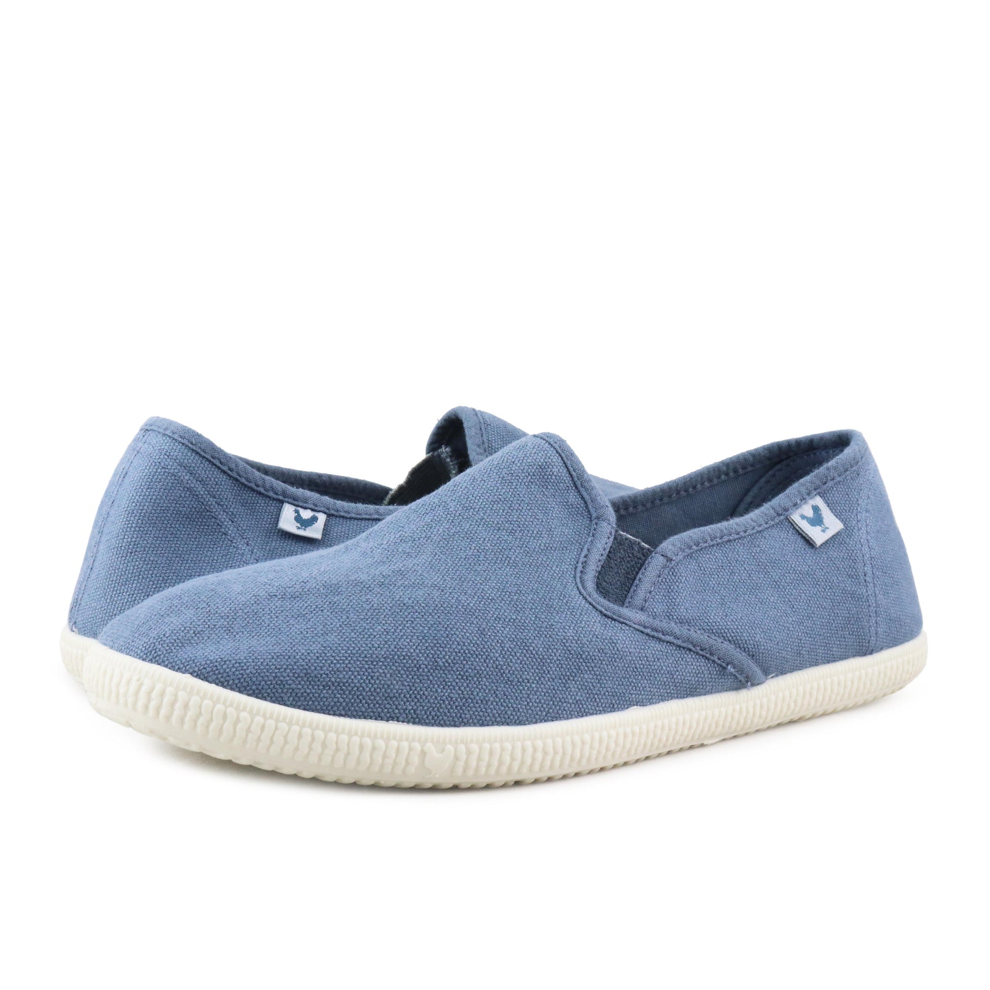 Zapatilla azul jeans con elástico 7UNO de Walk in Pitas - 7UNO-119-2.jpg