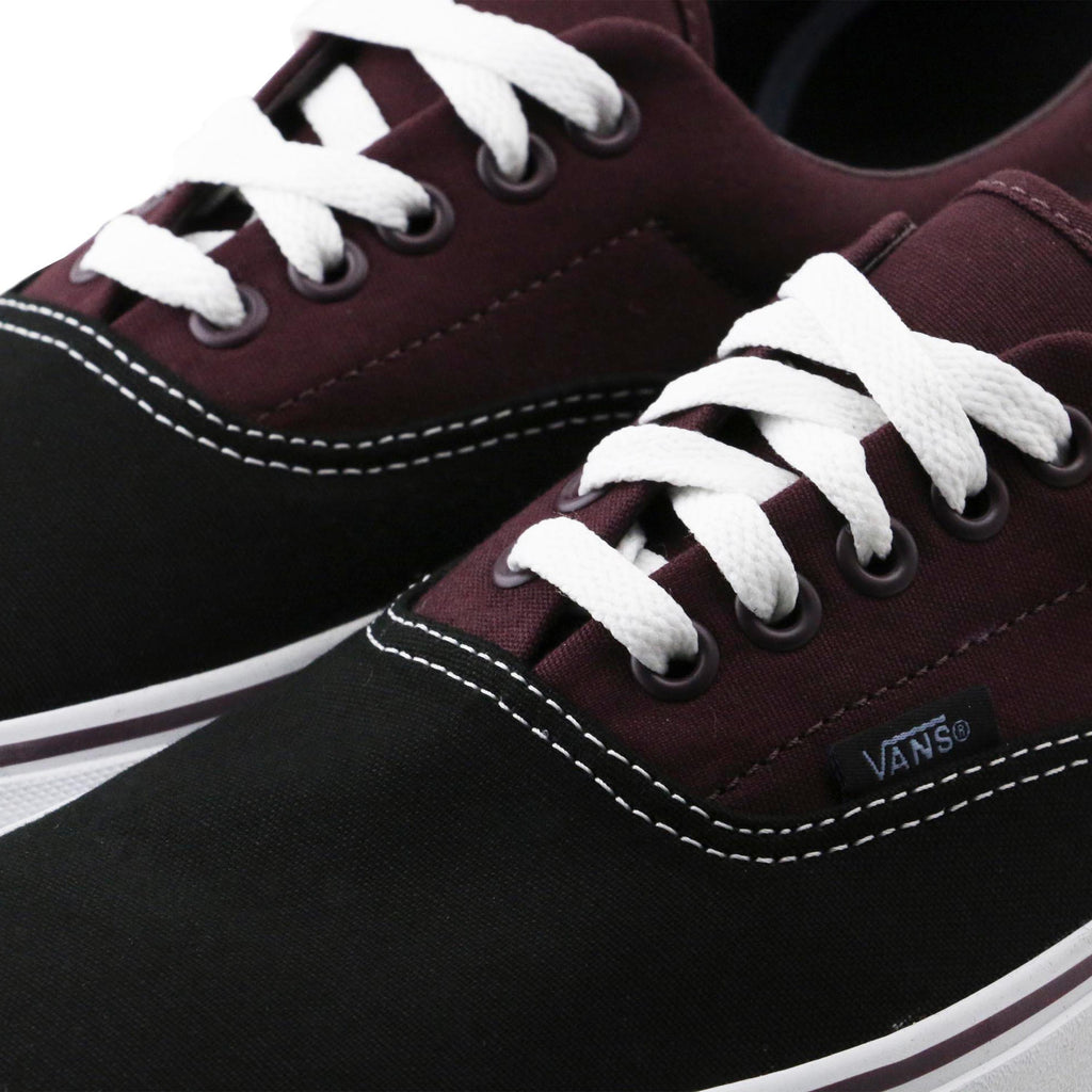 Zapatilla casual burdeos con cordón ERA de Vans - ERA-13 PISO BLANCO-6.jpg