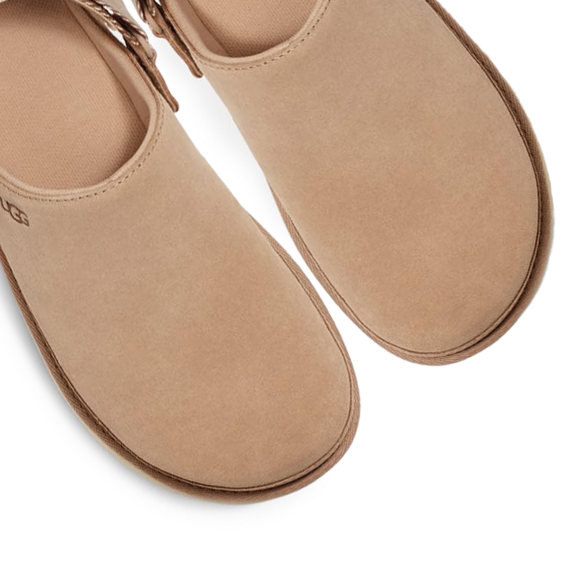 Zueco plano abierto beige con velcro GOLDENSTAR de UGG - GOLDENSTAR-9-6.jpg