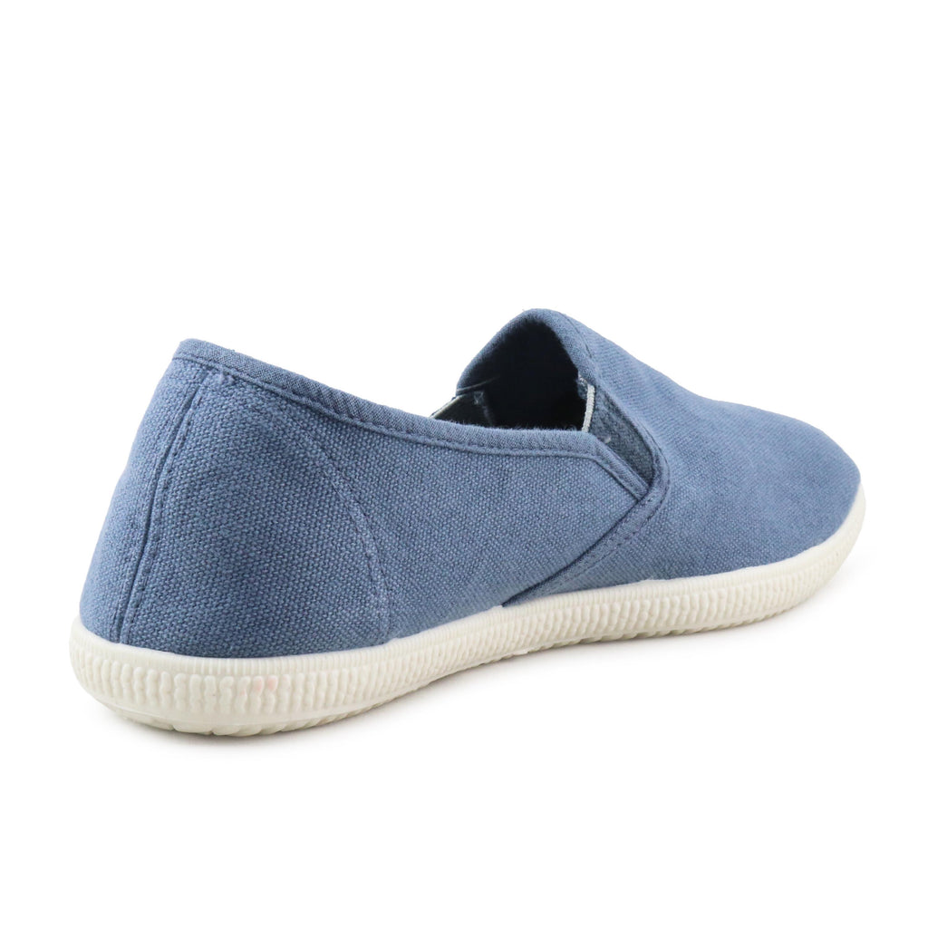 Zapatilla azul jeans con elástico 7UNO de Walk in Pitas - 7UNO-119-3.jpg