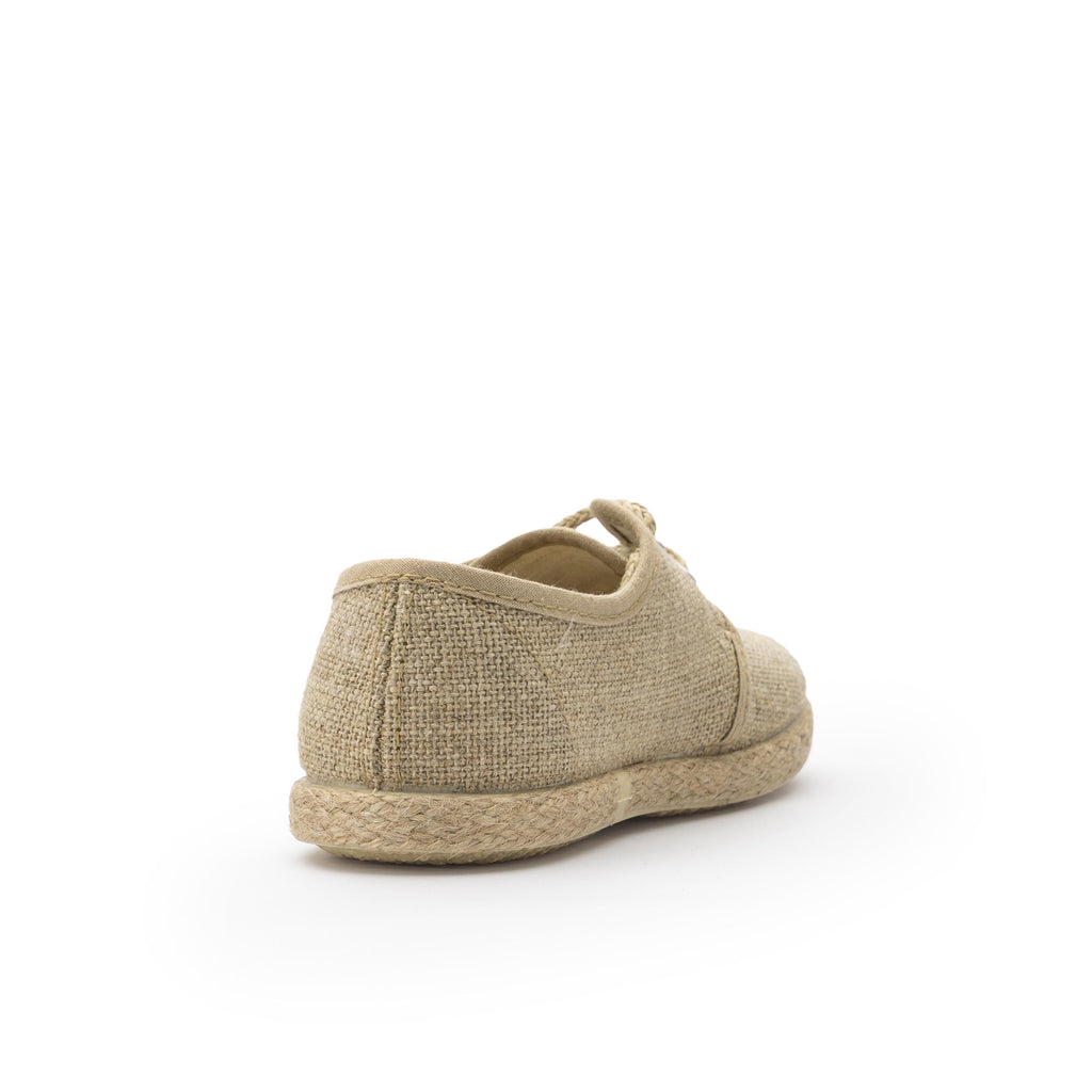 Alpargata plana cerrada lino con cordón 2133 Pepa&Cris - 2133-404-3.jpg