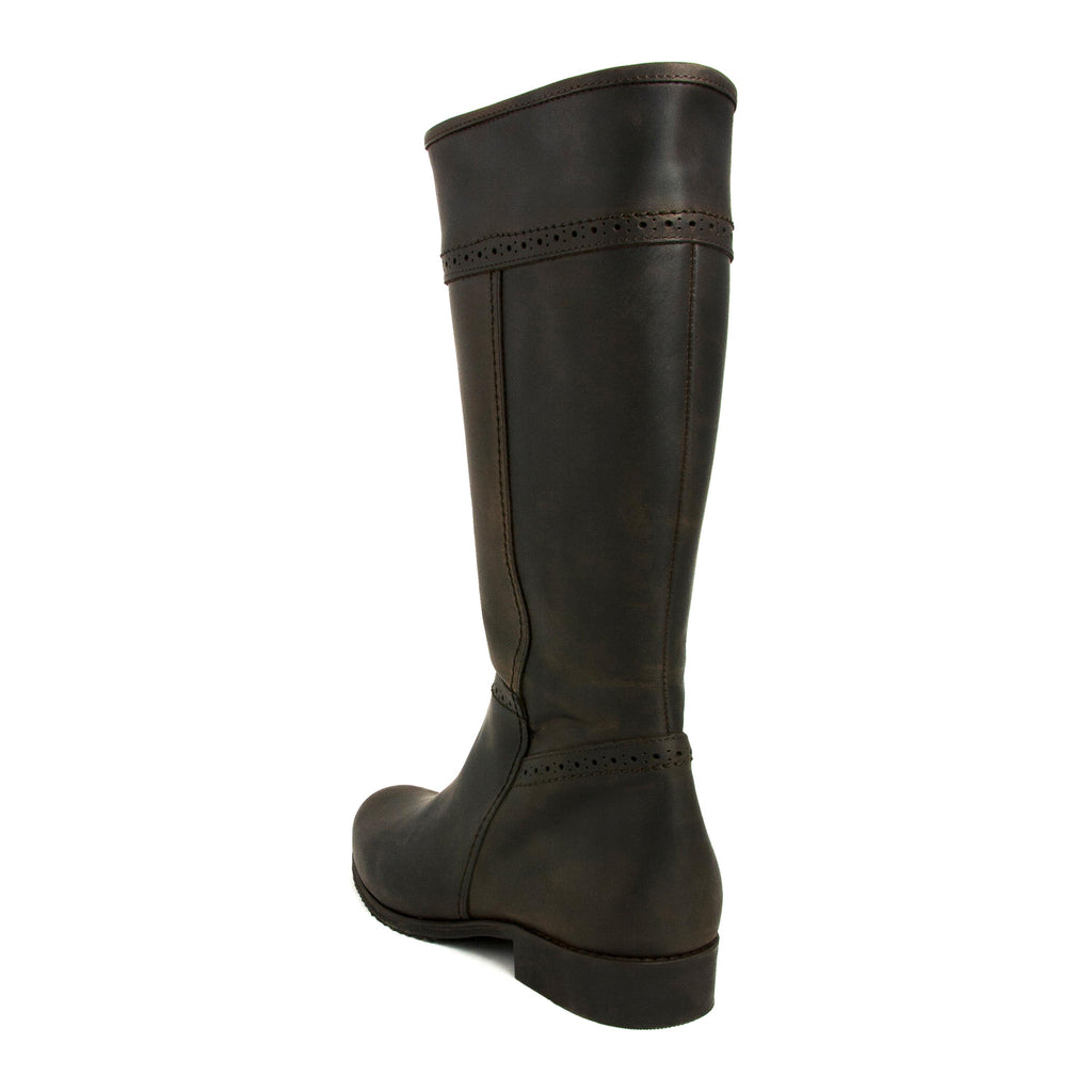 Bota marrón oscuro con cremallera TEJANA de Jeromín - TEJANA-62-4.jpg