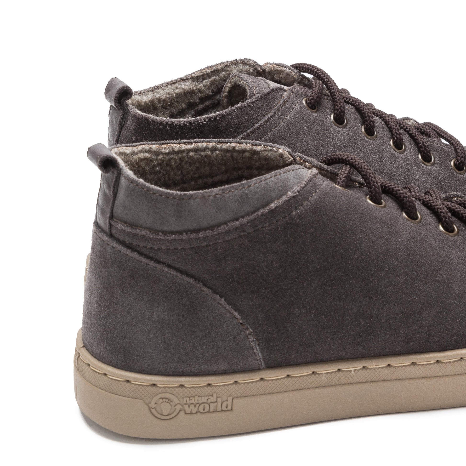 Bota antracita forrada con cordón 6721 de Natural World - 6721-160-5.jpg