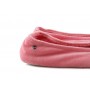 Zapatilla terciopelo para casa rosa Isotoner