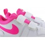 Deportiva blanca y rosa velcro Piconew de Nike 