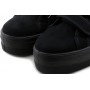 Zapato antelina negro con velcro Victoria