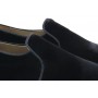 Zapato estilo copete en terciopelo negro Eli para Jeromin 