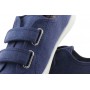 Zapatilla de lona azul con velcro Vul-Ladi