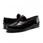 Mocasín piel brillante negro Benson Shoes para Pepa&Cris