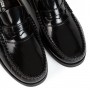 Mocasín piel brillante negro Benson Shoes para Jeromín