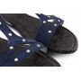 Sandalia ante azulón oscuro con tachuelas Jeromín