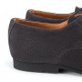 Zapato ingles en ante gris oscuro y suela de goma 141 Jeromín