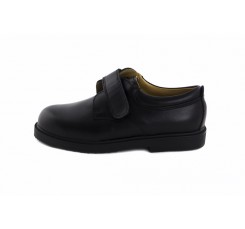 Zapato velcro piel negro 61 Jeromín