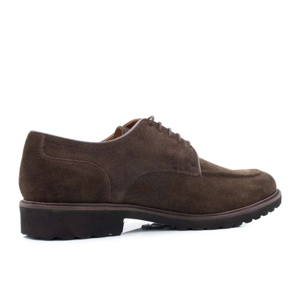 Zapato con costura ante marrón cordón Gils Classic para Jeromín